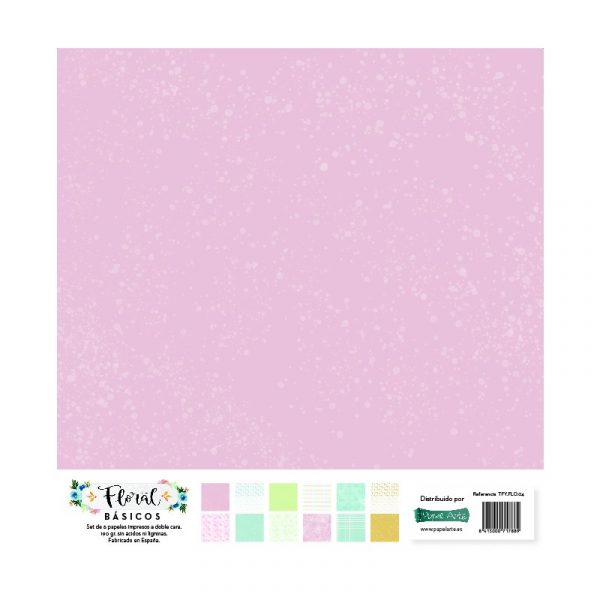 Block 30X30 Básicos Colección Floral