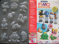 Molde Para Masa Motivos Funny Animals Fimo