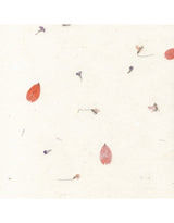 Papel Artesanal Gampi con mix de flores y hojas PN130
