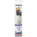 Set de pinceles planos  1/2, 10, 4, 5/0 Daler Rowney