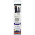 Set de pinceles planos  10, 6, 2, 1 ,1