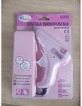 Pistola De Silicona Color Rosa Para Barras De 7 Mm