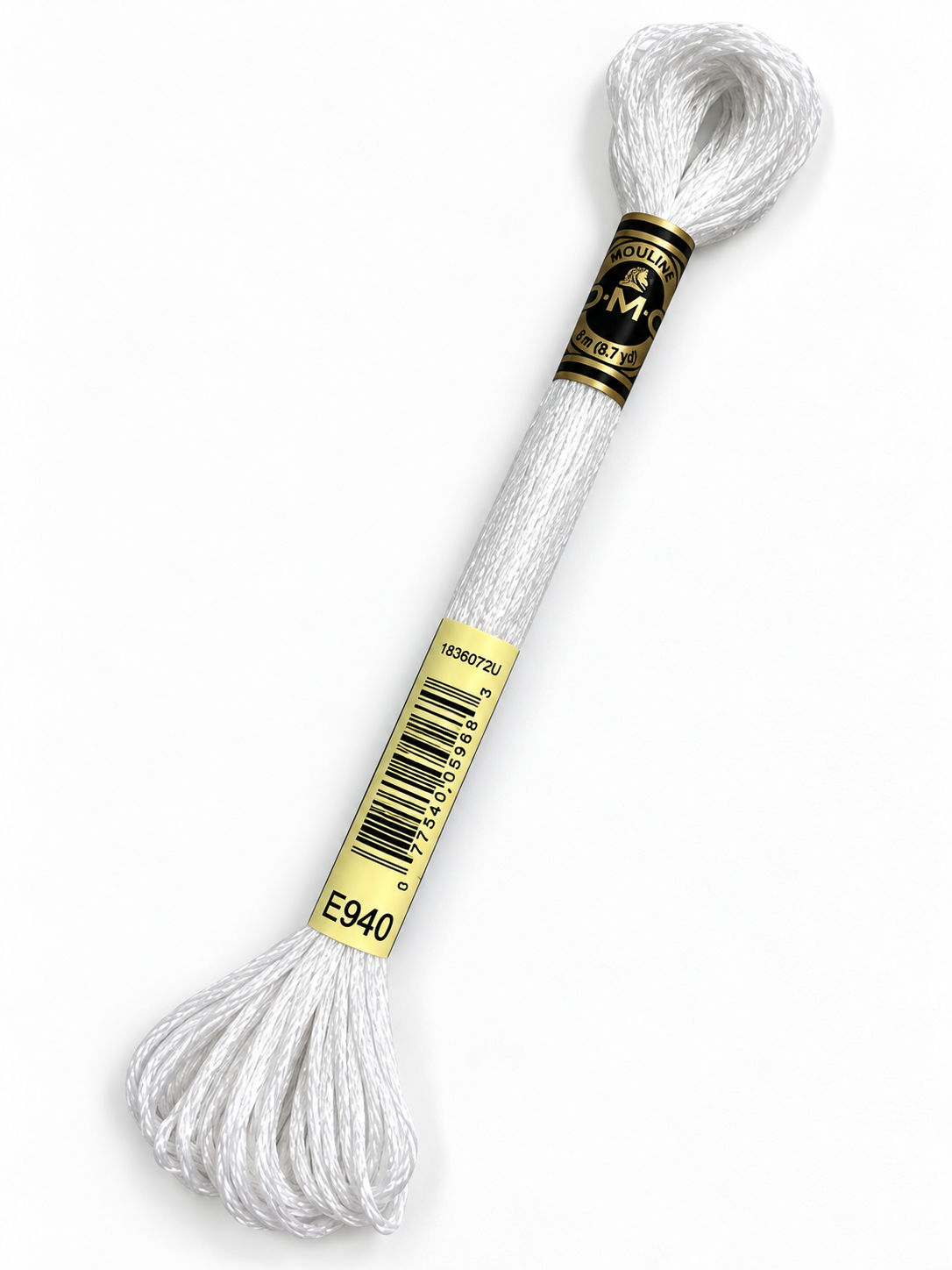 Hilo Dmc Mouliné Efecto Joya E940 blanco