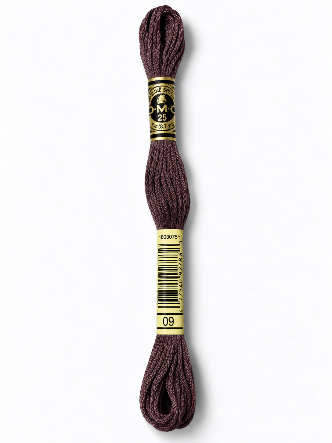 Hilo Dmc Mouliné 09 color cacao muy oscuro