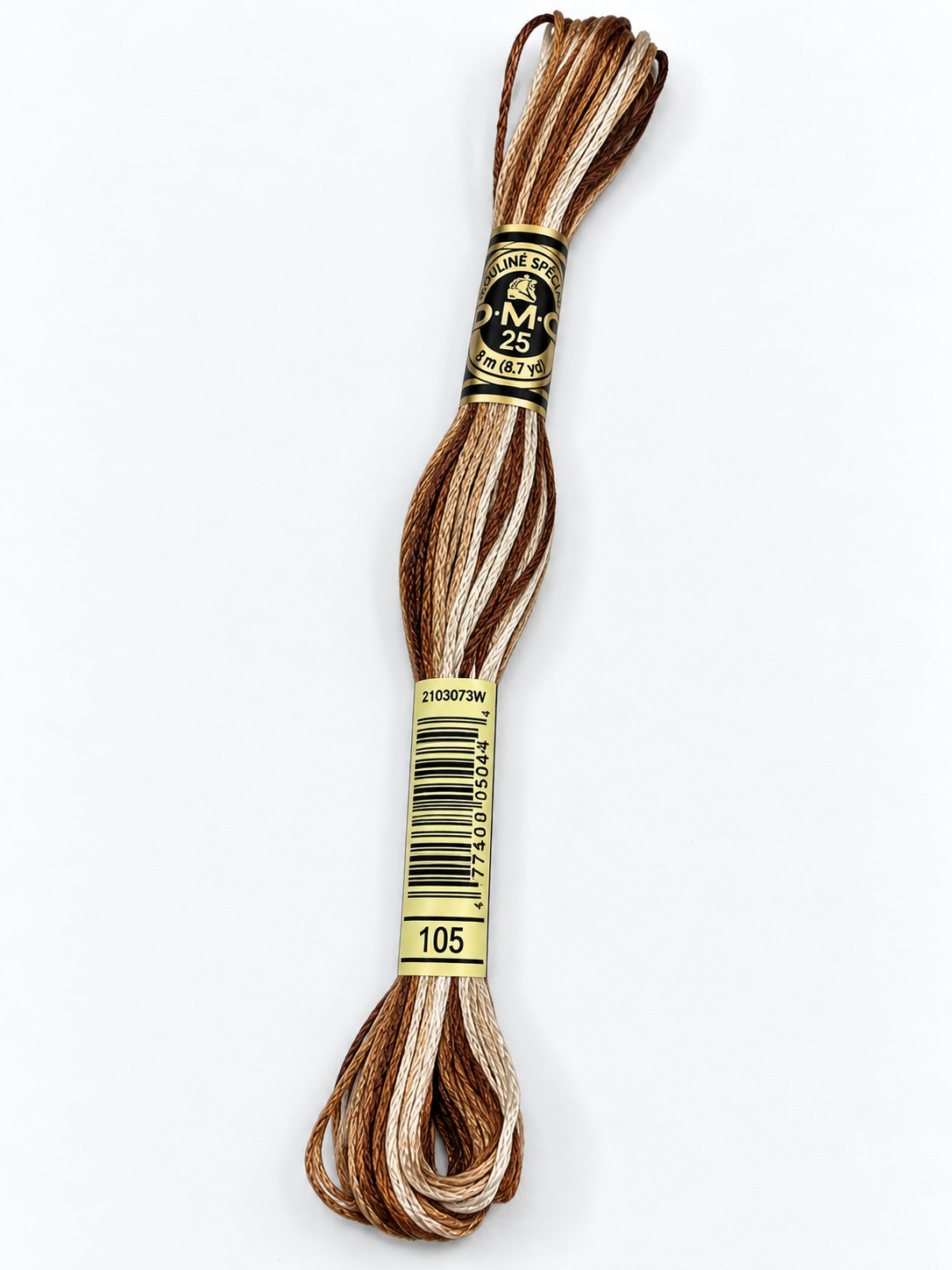 Hilo Dmc Mouliné 105 marrón avellana matizado