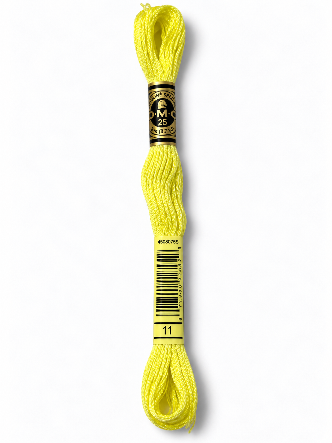 Hilo Dmc Mouliné 12 amarillo verdoso claro