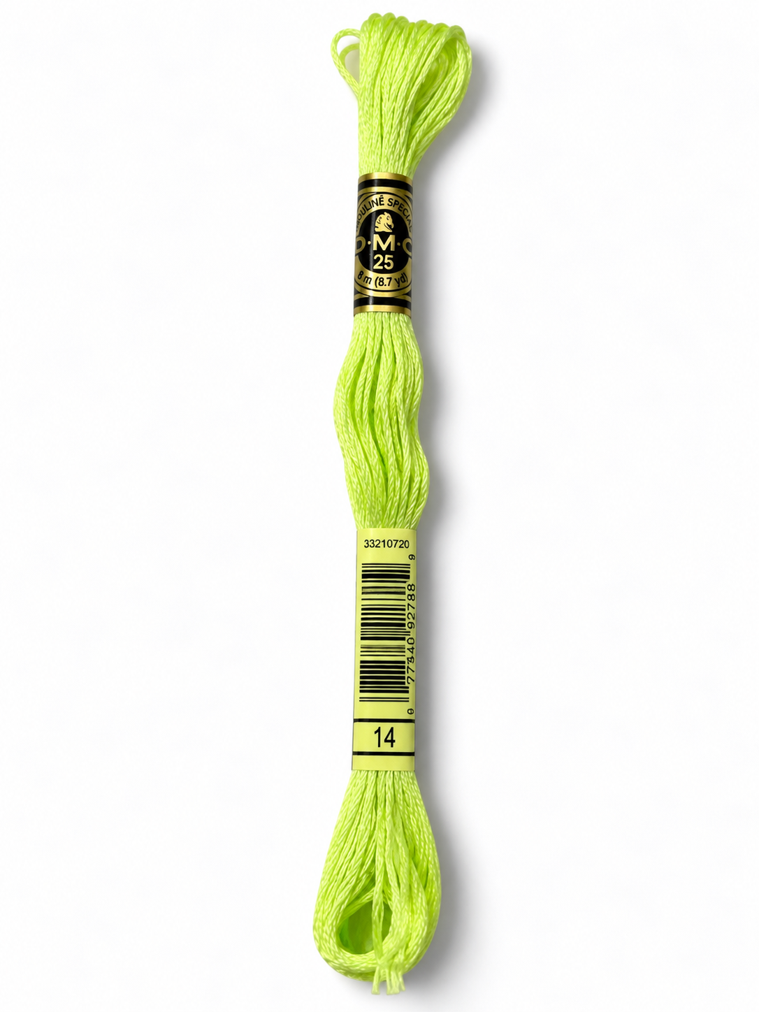 Hilo Dmc Mouliné 14 verde manzana claro