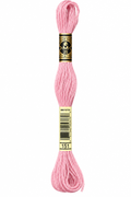 Hilo Dmc Mouliné 151 Especial rosa empolvado claro