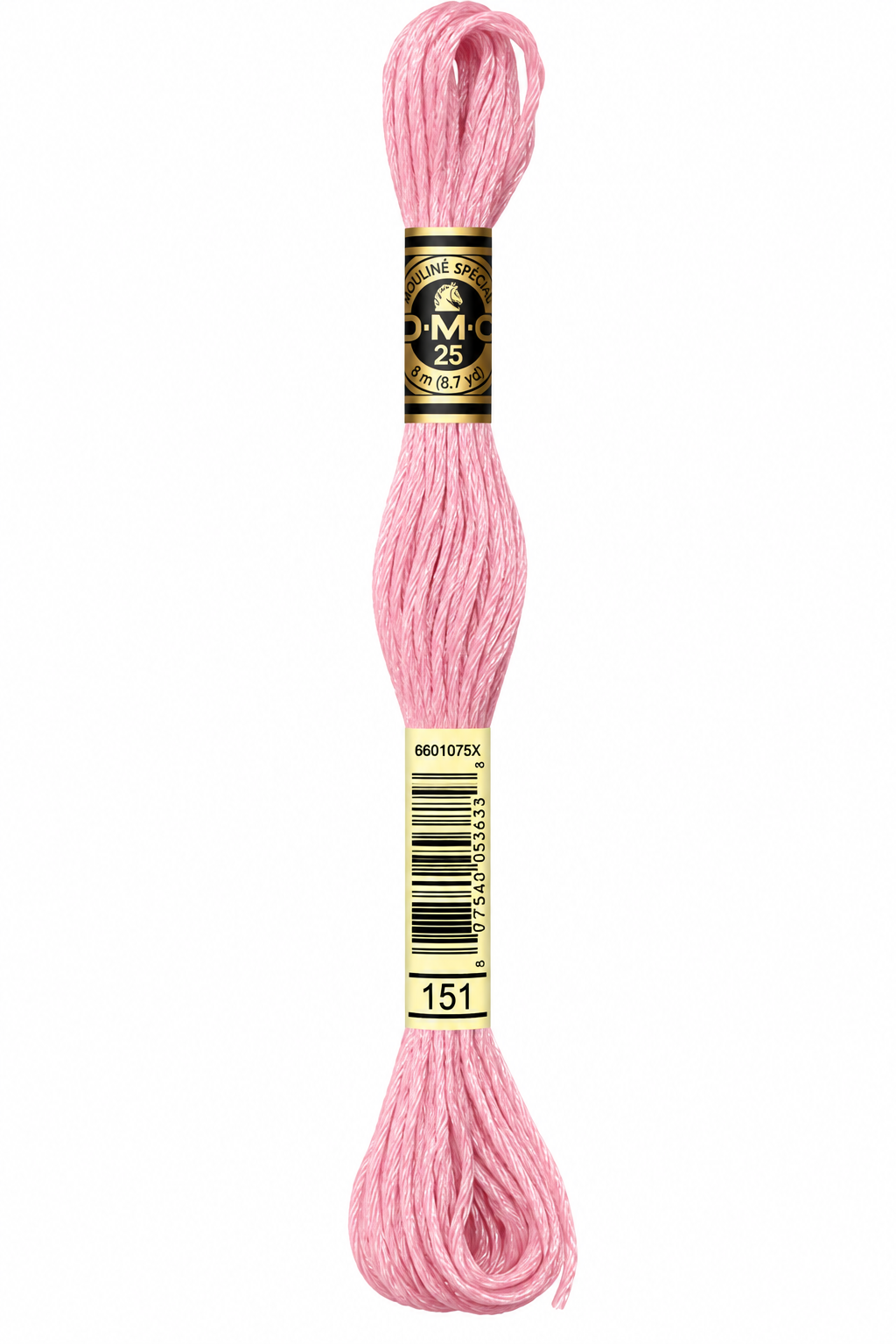 Hilo Dmc Mouliné 151 Especial rosa empolvado claro