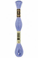 Hilo Dmc Mouliné 159 Especial azul lavanda claro