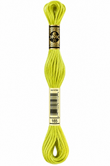 Hilo Dmc Mouliné 165 Especial verde lima claro