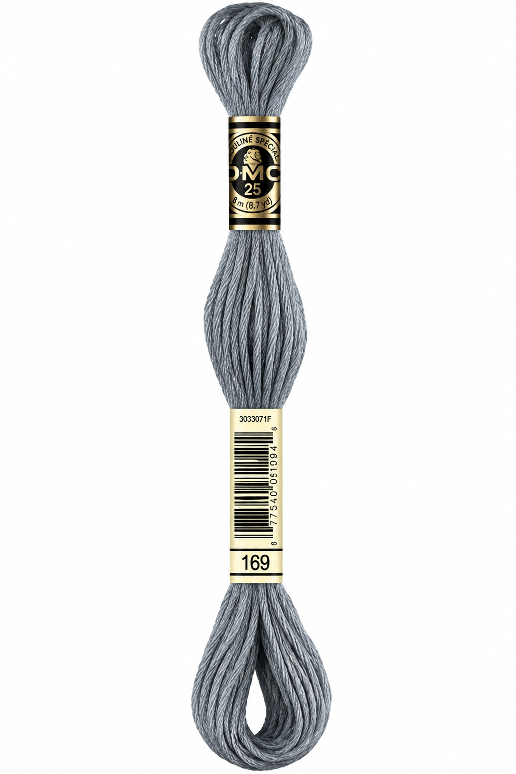 Hilo Dmc Mouliné 169 Especial gris medio