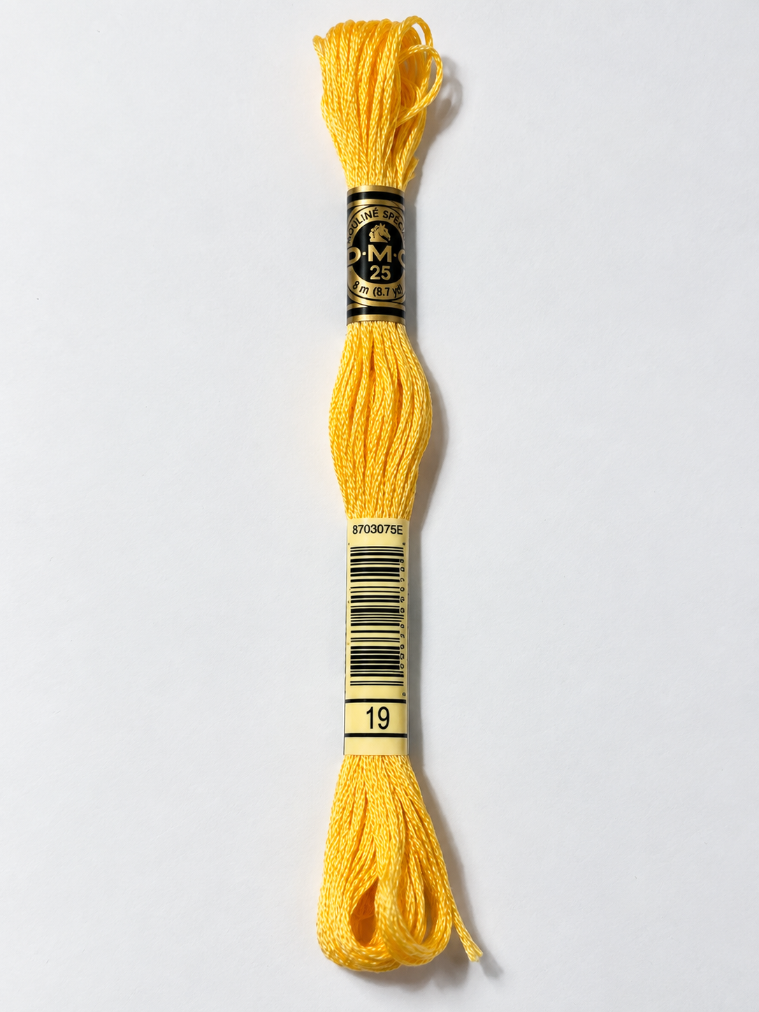 Hilo Dmc Mouliné 19 amarillo anaranjado