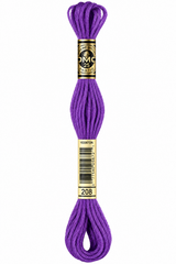Hilo Dmc Mouliné 208 Especial violeta intenso