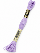 Hilo Dmc Mouliné 211 Especial lavanda muy claro/lila pastel