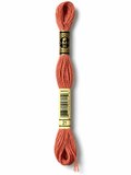 Hilo Dmc Mouliné 21 rojo teja suave