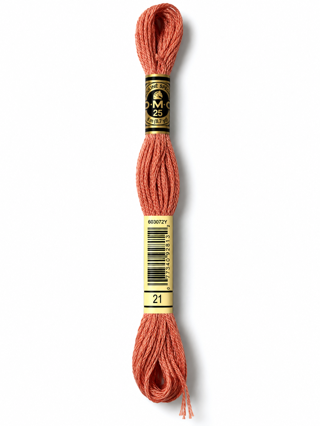 Hilo Dmc Mouliné 21 rojo teja suave