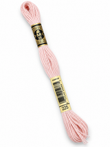 Hilo Dmc Mouliné 225 Especial rosa bebé pálido
