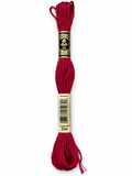 Hilo Dmc Mouliné 304 rojo frambuesa oscuro/rojo carmín
