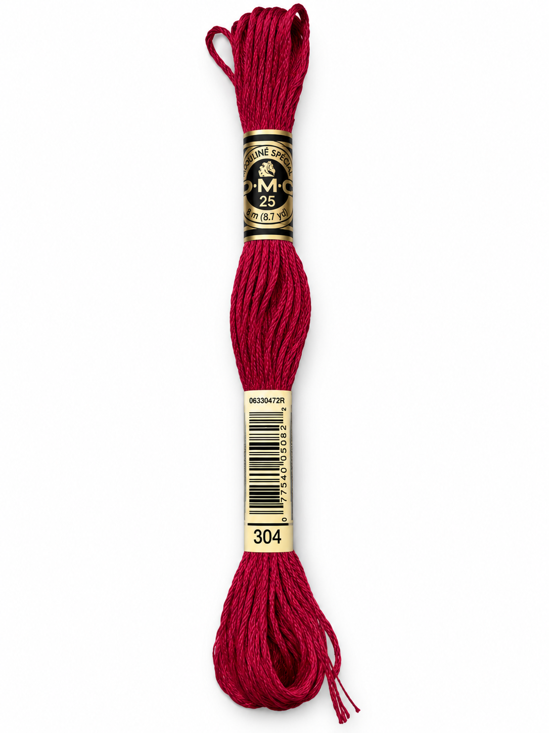 Hilo Dmc Mouliné 304 rojo frambuesa oscuro/rojo carmín