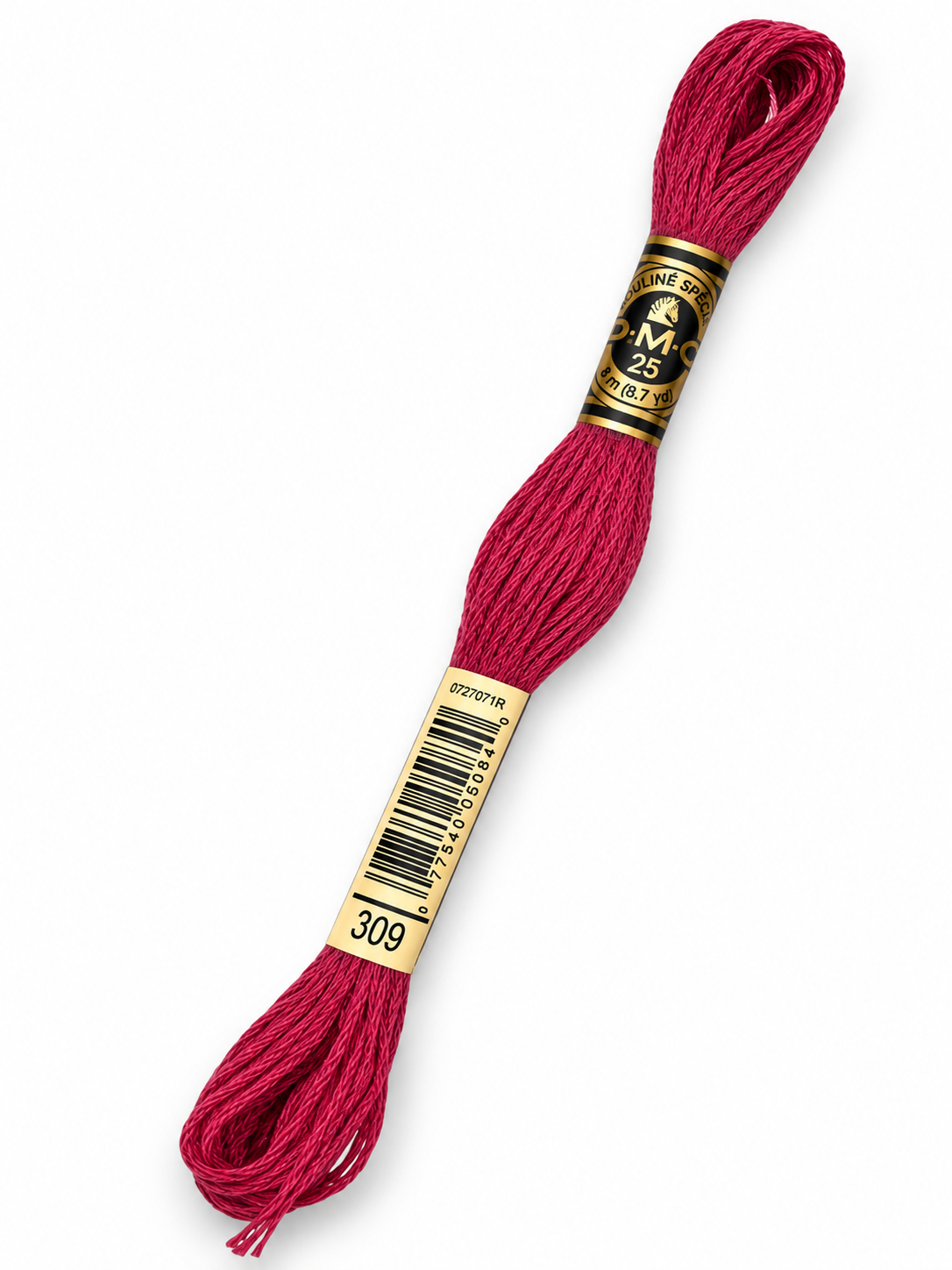 Hilo Dmc Mouliné 309 rojo frambuesa intenso/rojo carmín