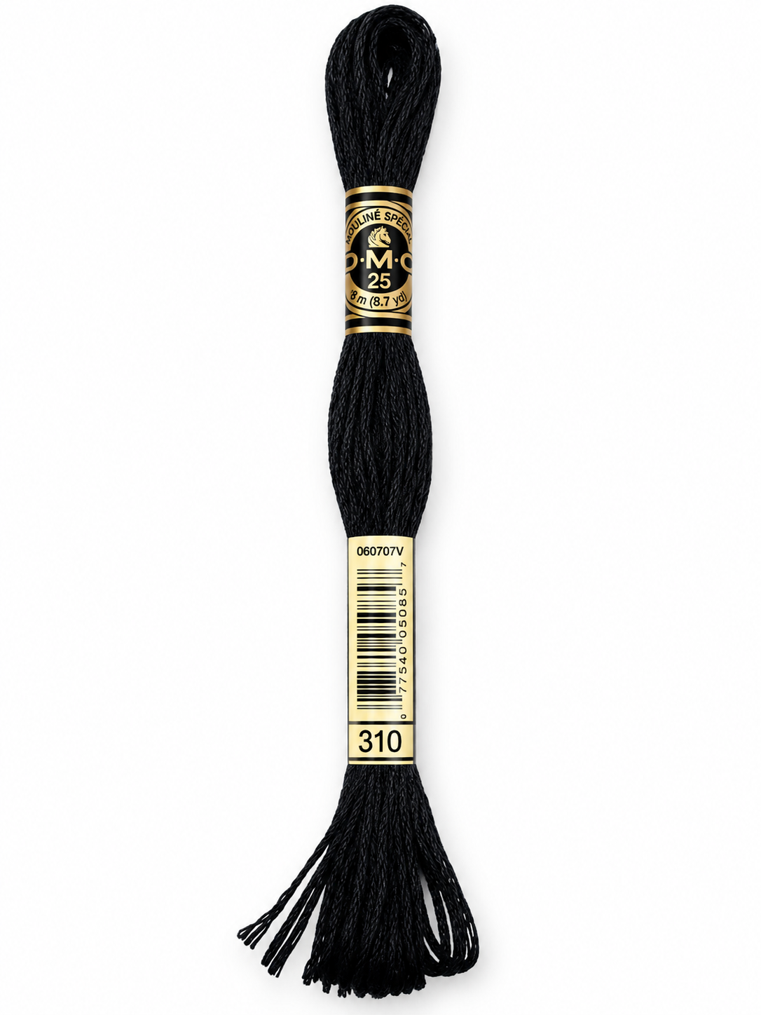 Hilo Dmc Mouliné 310 negro intenso