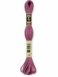 Hilo Dmc Mouliné 316 malva medio/rosa malva empolvado