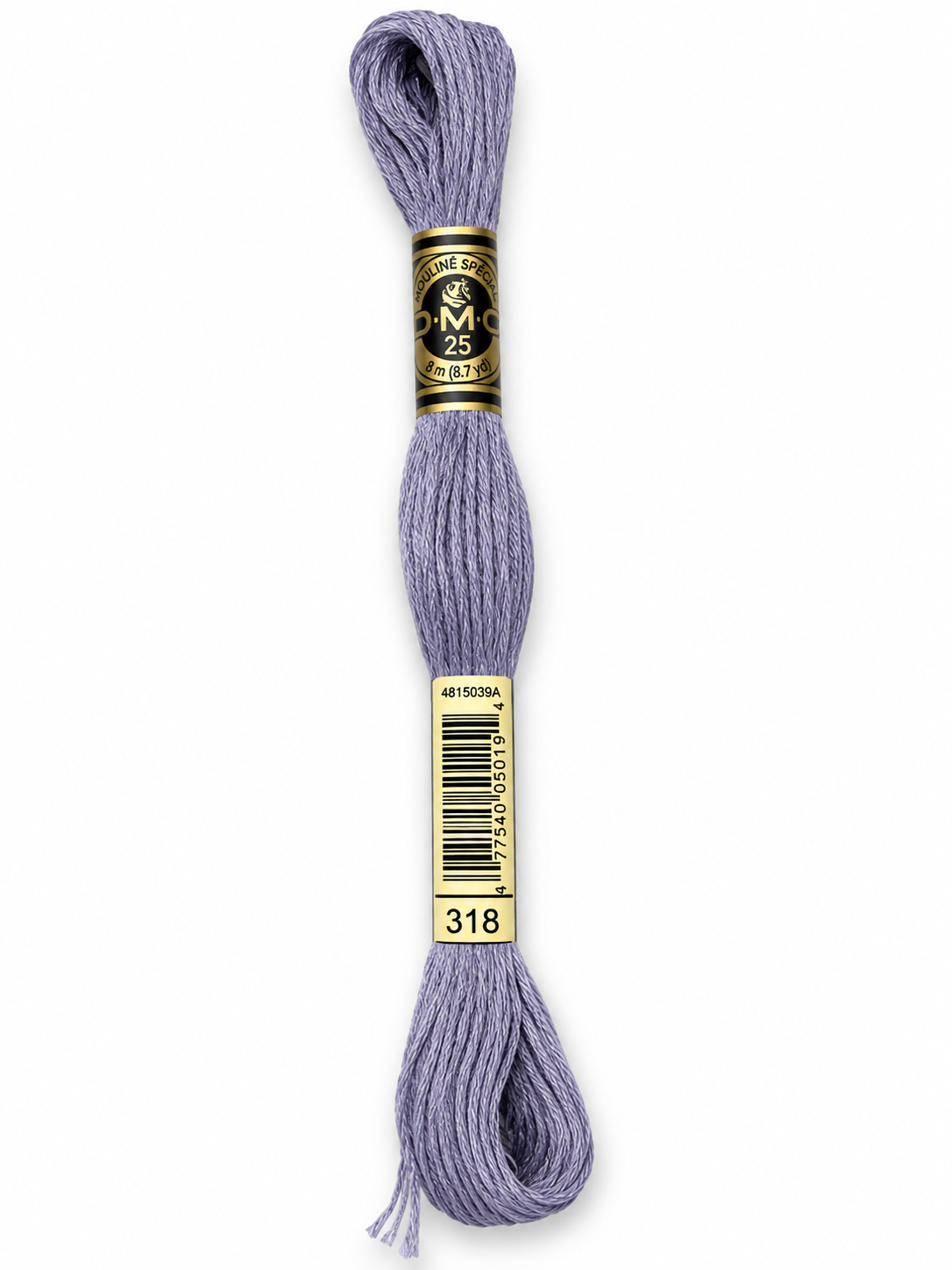 Hilo Dmc Mouliné 318 lila grisáceo/lavanda apagado