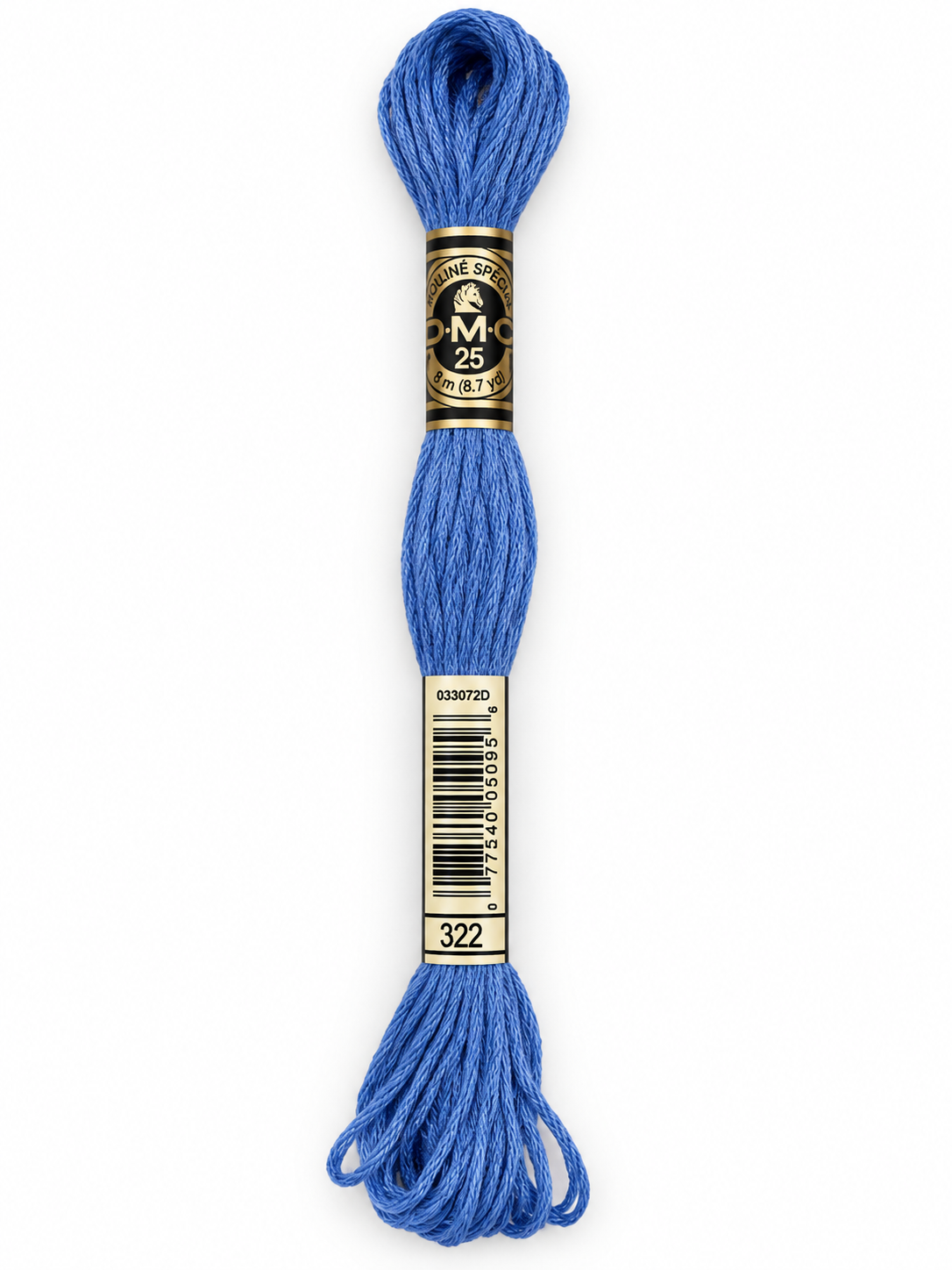 Hilo Dmc Mouliné 322 azul medio suave
