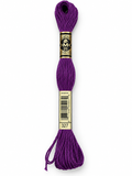Hilo Dmc Mouliné 327 violeta oscuro/morado intenso