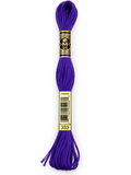 Hilo Dmc Mouliné 333 violeta intenso/morado azulado