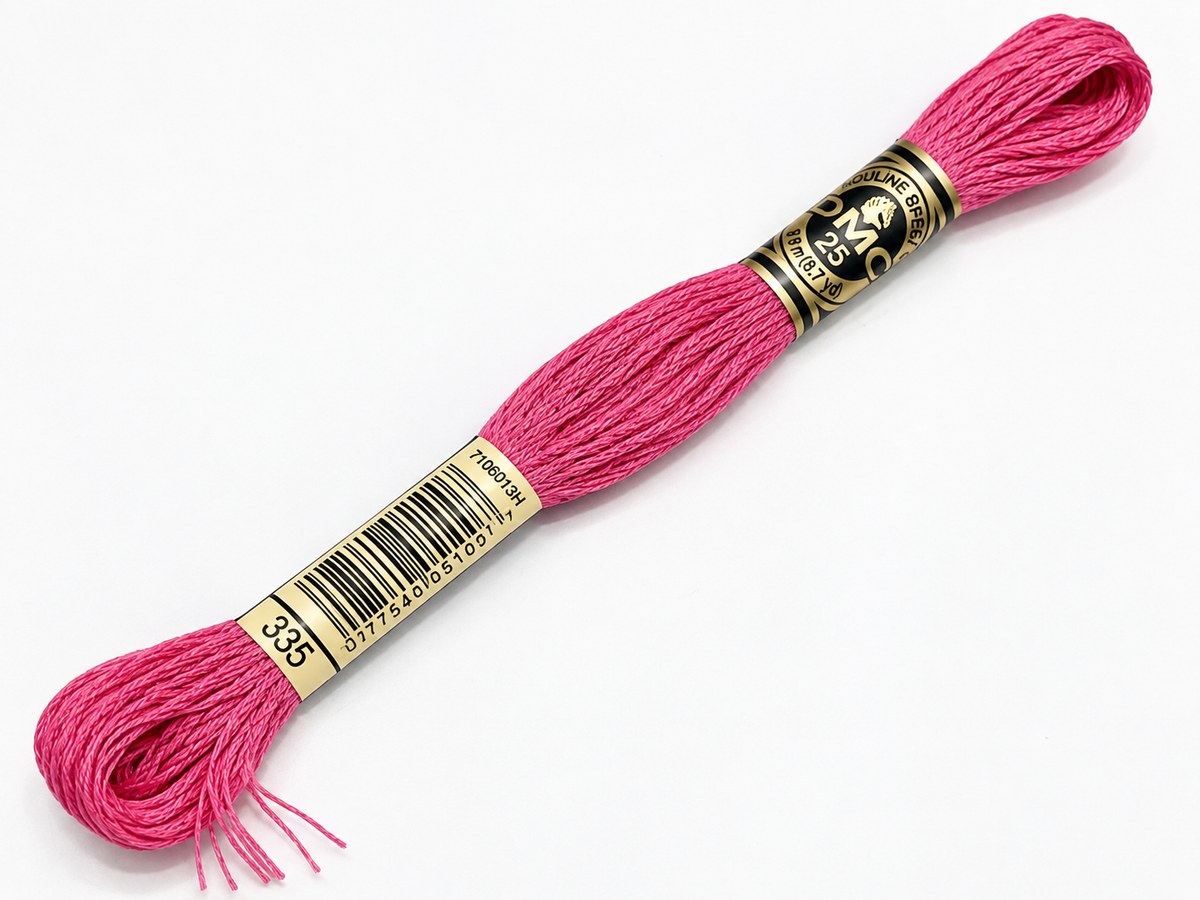 Hilo Dmc Mouliné 335 rosa intenso