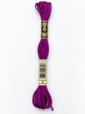 Hilo Dmc Mouliné 34 púrpura fucsia intenso