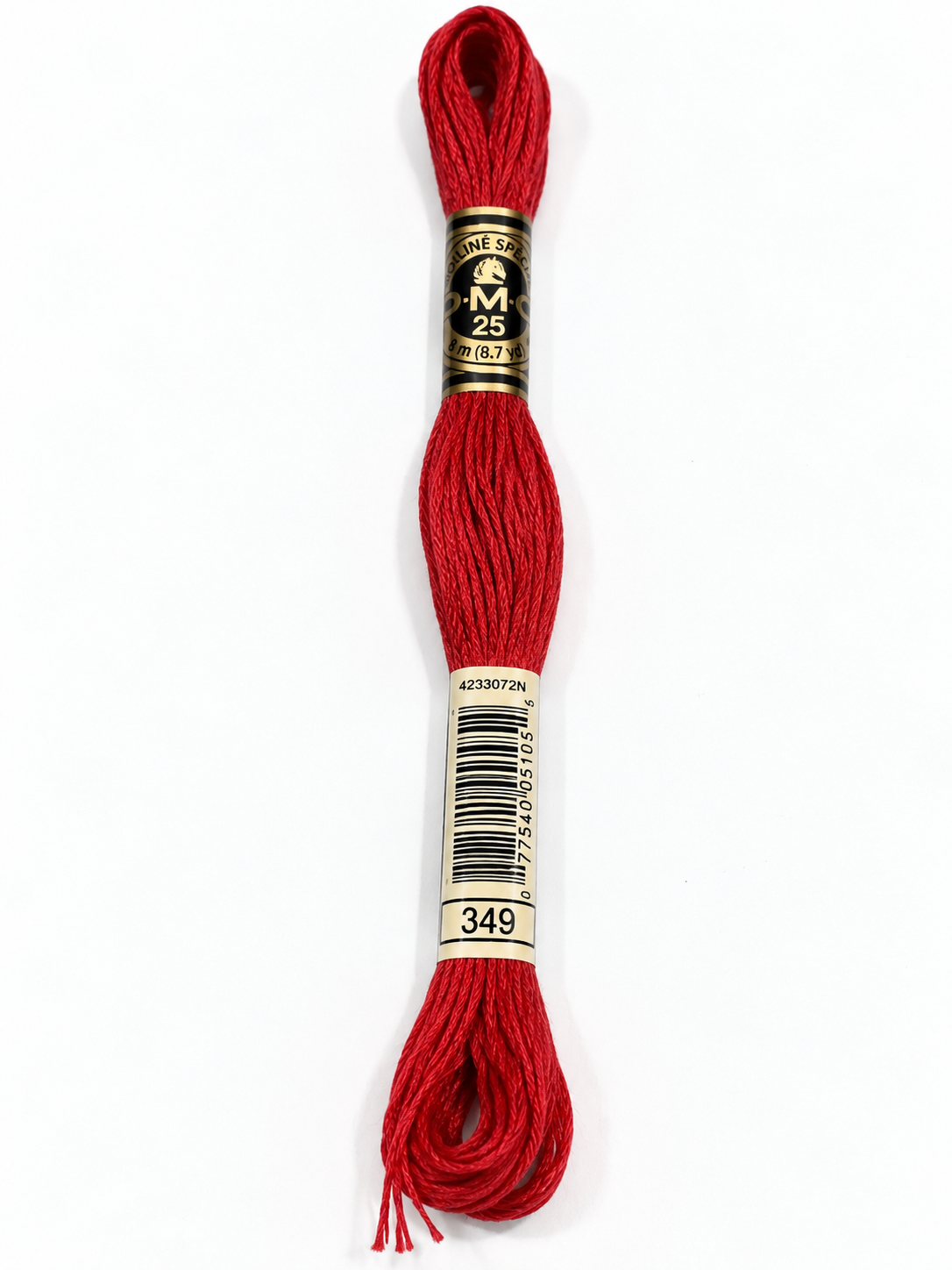 Hilo Dmc Mouliné 349 rojo coral oscuro