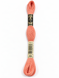 Hilo Dmc Mouliné 352 coral  salmón claro