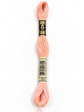 Hilo Dmc Mouliné 353  melocotón muy claro/rosa salmón pálido