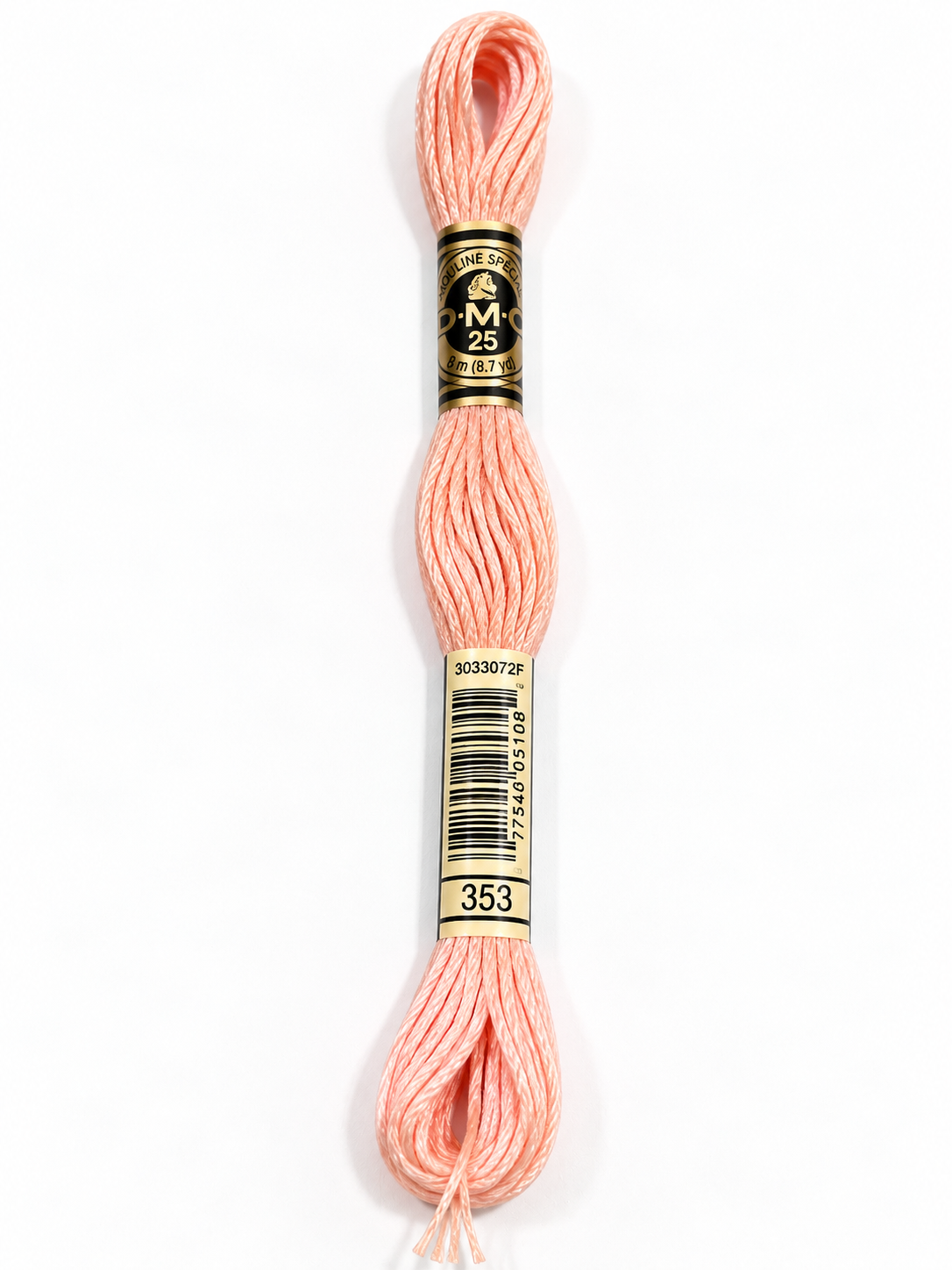 Hilo Dmc Mouliné 353  melocotón muy claro/rosa salmón pálido