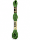 Hilo Dmc Mouliné 367 verde pistacho oscuro/verde hoja medio