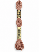 Hilo Dmc Mouliné 407 marrón rosado/beige rosado