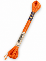 Hilo Dmc Mouliné 4124 gama de naranjas