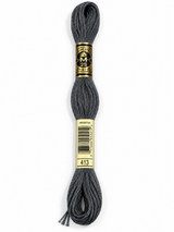 Hilo Dmc Mouliné 413 gris oscuro