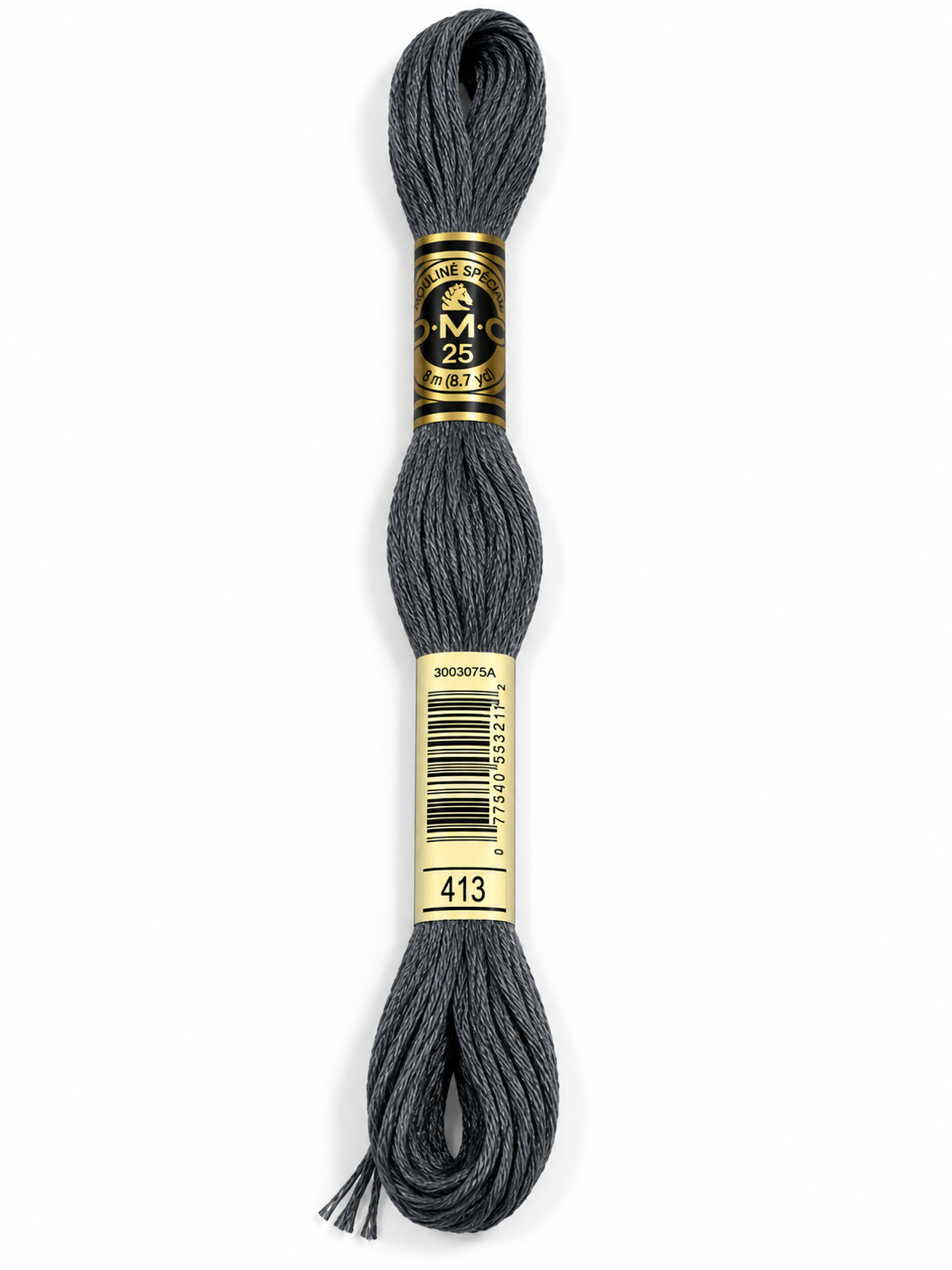 Hilo Dmc Mouliné 413 gris oscuro