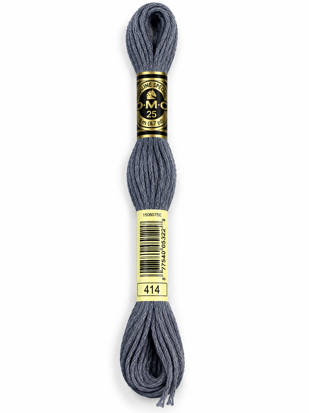 Hilo Dmc Mouliné 414 gris acero oscuro