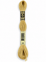 Hilo Dmc Mouliné 422 avellana claro/marrón dorado claro
