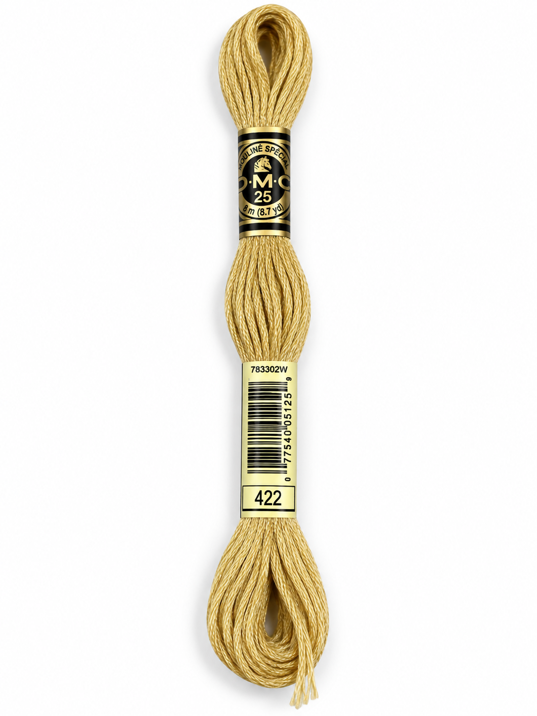 Hilo Dmc Mouliné 422 avellana claro/marrón dorado claro