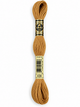 Hilo Dmc Mouliné 436 marrón dorado claro/camel