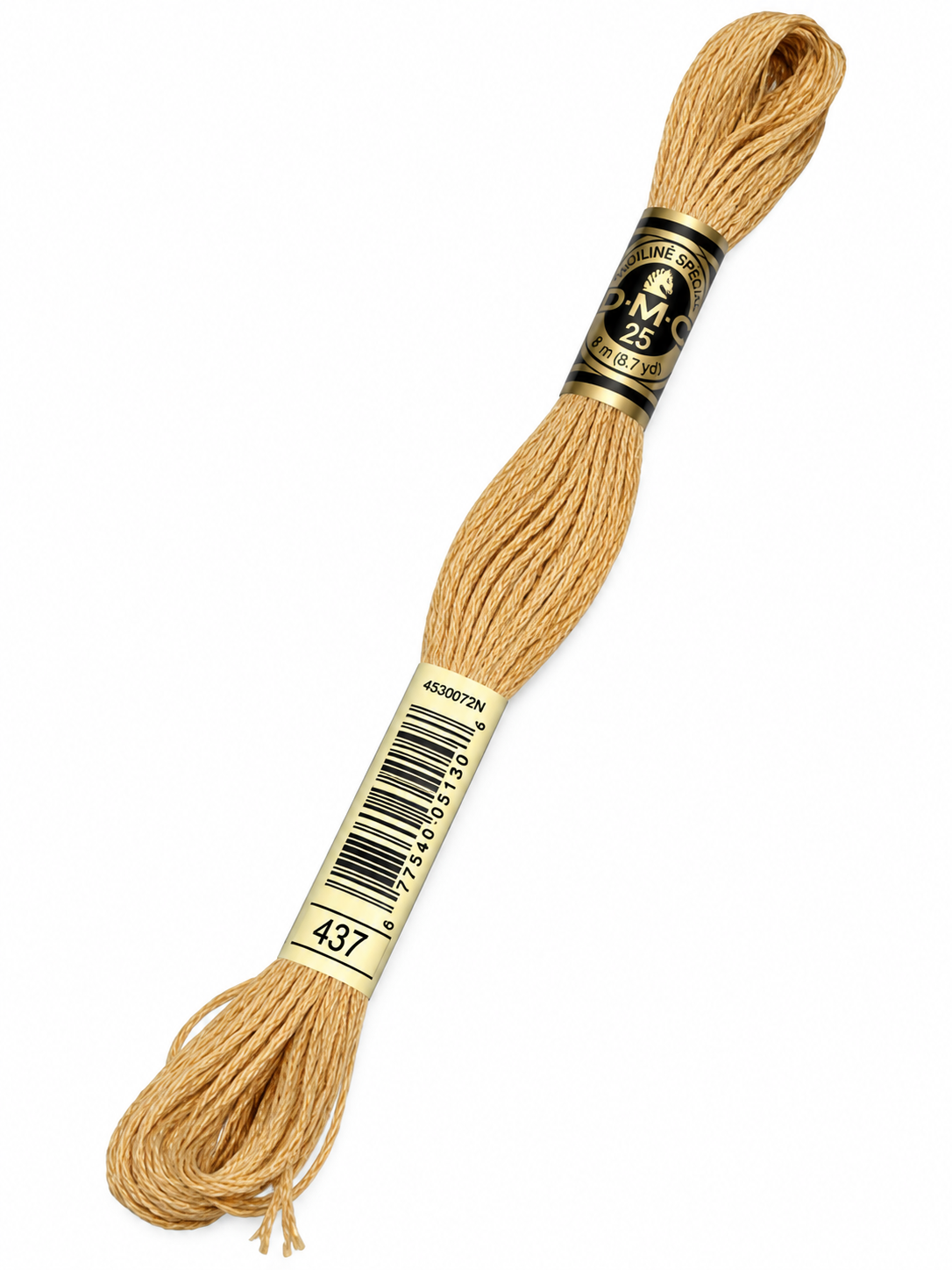 Hilo Dmc Mouliné 437 beige dorado/marrón claro cálido