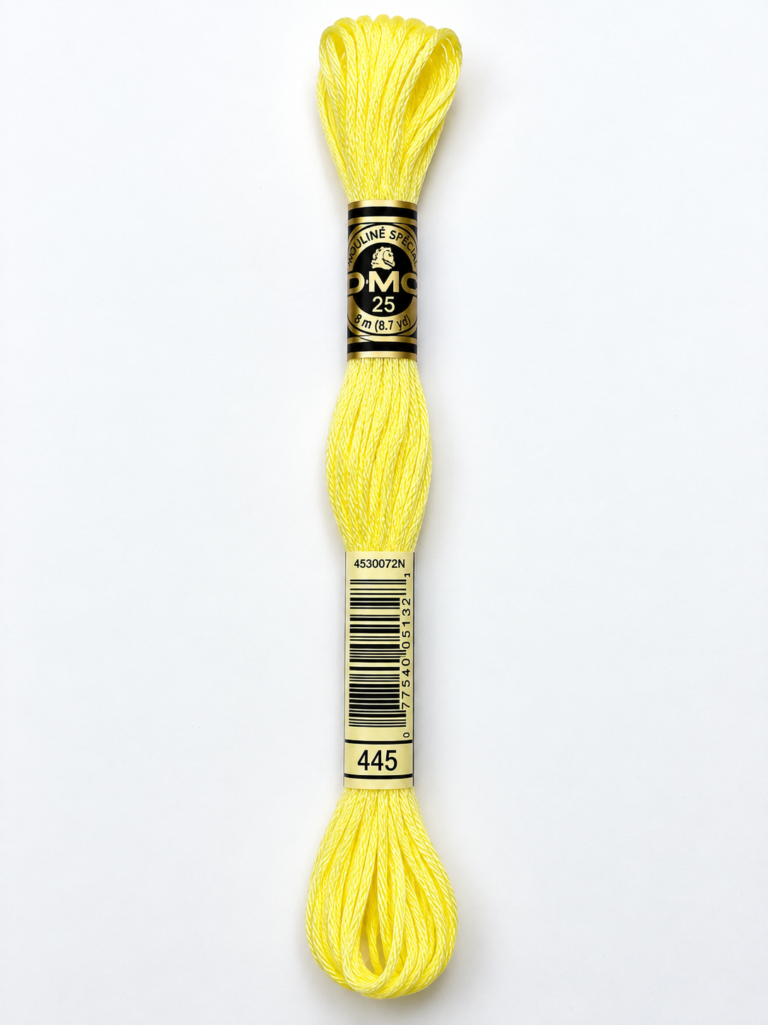 Hilo Dmc Mouliné 445 amarillo limón muy pálido