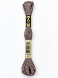 Hilo Dmc Mouliné 451 gris topo oscuro/marrón grisáceo