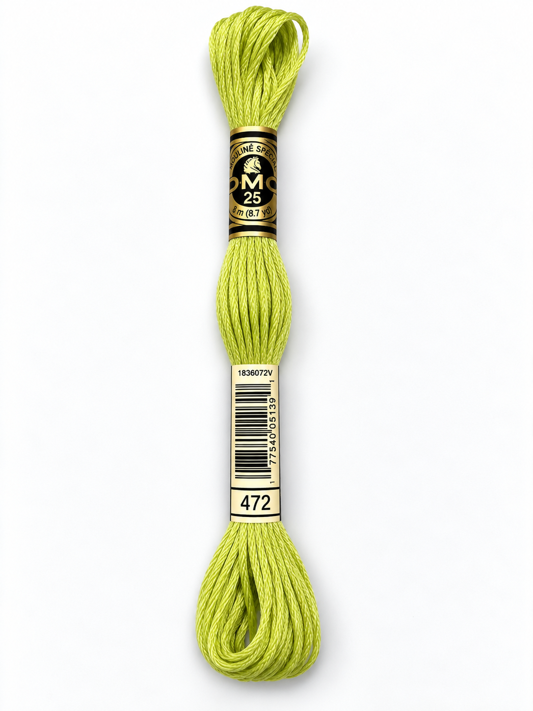 Hilo Dmc Mouliné 472 verde amarillo suave